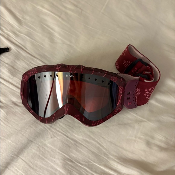 Anon Kids' Red Snow ski Goggles - Picture 1 of 4